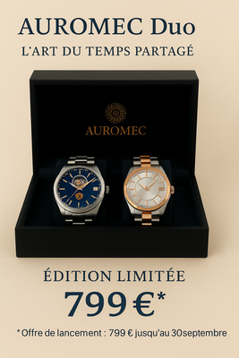 AUROMEC DUO – Deux Montres. Un Battement.